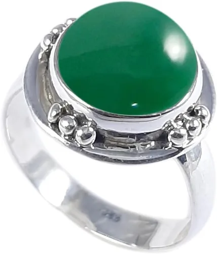 Miniatura 9 de Anillo de plata esterlina 925 para las mujeres joyas de piedras preciosas anillo joyería de moda para su venta Helloween (R-1369)