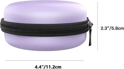 Miniatura 13 de MoKo Caja de almacenamiento compatible con Apple Watch Series 11/10/9/8/7/6/5/4/3/2/1/SE3/SE2/SE, funda protectora portátil de viaje para AirPods