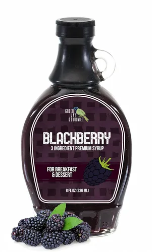 Miniatura 10 de Green Jay Gourmet Jarabe de Fresa – Jarabe de Desayuno Premium de 3 Ingredientes con Fresas Frescas, Azúcar de Caña y Jugo de Limón – Jarabe
