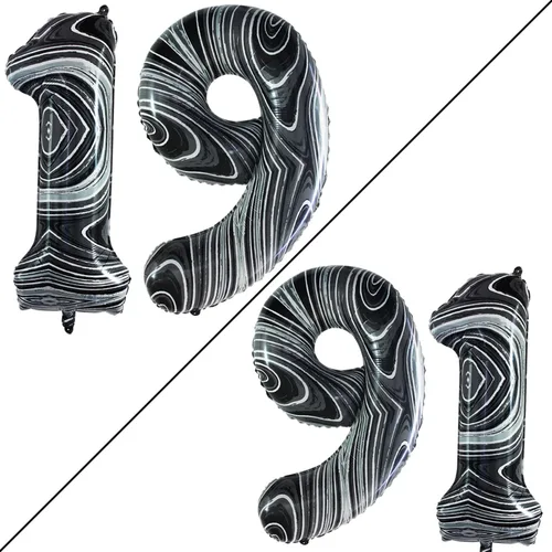 Miniatura 103 de Goer, conjunto de globos de papel aluminio para decoraciones de cumpleaños, globos de las letras de feliz cumpleaños y de números Oro