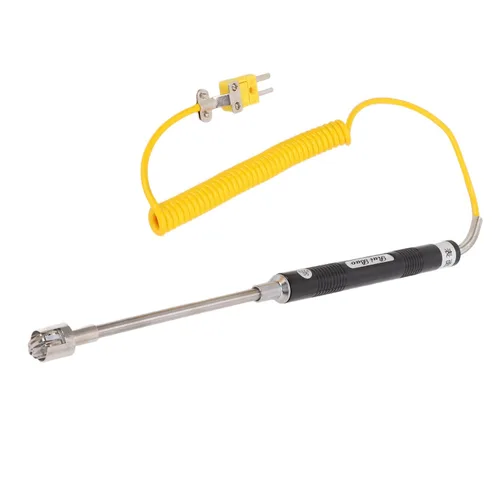Miniatura 4 de Sensor de temperatura de termopar tipo K con funda de acero inoxidable y mango aislado Medición precisa de -58.0 °F a 932.0 °F para monitoreo