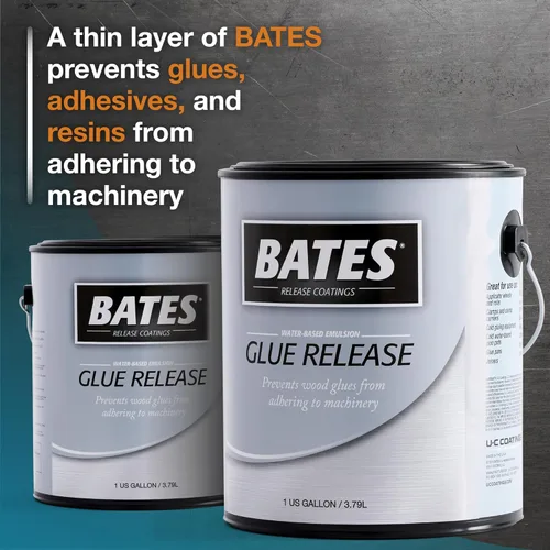 Miniatura 3 de Bates Glue Release & Boothcoating - Un revestimiento temporal de emulsión a base de agua para la industria de la carpintería que permite que