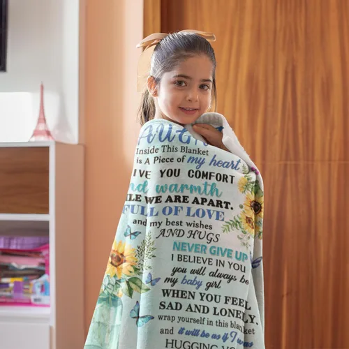 Miniatura 2 de Regalos para hija de mamá, regalos para hijas adultas, regalo para hija, manta para hija de mamá 40 x 50 pulgadas