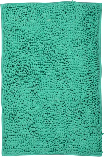 Miniatura 19 de LanYunUmi Juego de 2 alfombras de baño de felpilla chenille antideslizante color gris oscuro, tapete de baño extra suave y absorbente para ducha