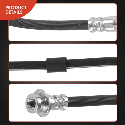 Miniatura 5 de A-Premium Manguera hidráulica de freno delantero del conductor compatible con Infinit G35 2003-2007 y Nissan 350Z 2003-2009, reemplazo # H620521