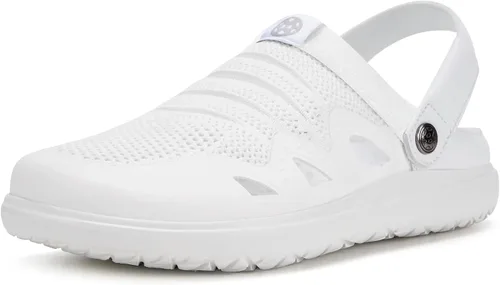 Miniatura 7 de Zuecos de jardín para hombre y mujer, sandalias transpirables para caminar ortopédicas de verano con suela de fascitis plantar