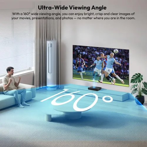 Miniatura 5 de NothingProjector - Pantalla ALR para proyector de alcance ultra corto, 85% de rechazo de luz de techo ambiental, 100 pulgadas, 4K/8K UHD, 3D activo