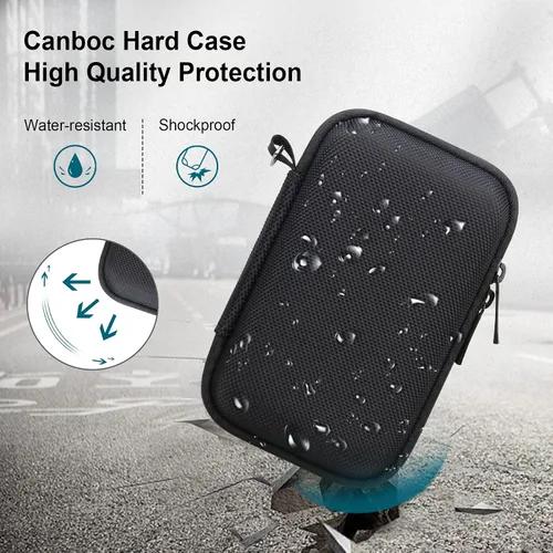 Miniatura 4 de Canboc Funda de transporte para cámara digital Kodak PIXPRO WPZ2, resistente e impermeable, bolsa de fotografía subacuática, bolsillo de malla