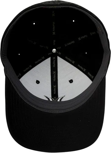 Miniatura 6 de Hurley Sombrero negro Flexfit One And Only para hombres
