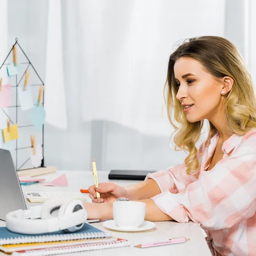 Miniatura 5 de Outus Juego de 6 bolígrafos de Navidad elegantes, regalos inspiradores para mujeres, bolígrafos motivacionales de oficina, regalos de metal bonito