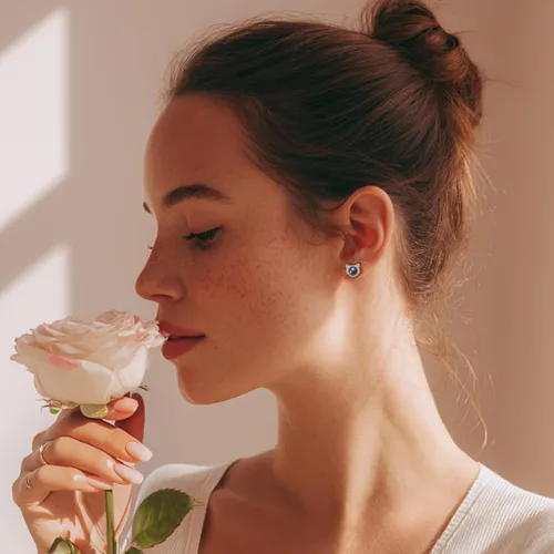 Miniatura 5 de Aretes de perlas de Mickey para mujer, plata de ley S925 y circón, perlas cultivadas de agua dulce, regalos de joyería de Mickey Mouse para mamá