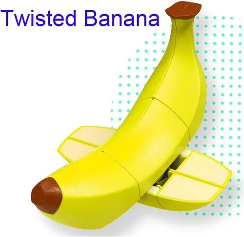 Miniatura 6 de Juego de 3 cubos de velocidad mágica de frutas, sin calcomanías, rompecabezas para niños, juguetes de rompecabezas para adultos y niños, el mejor