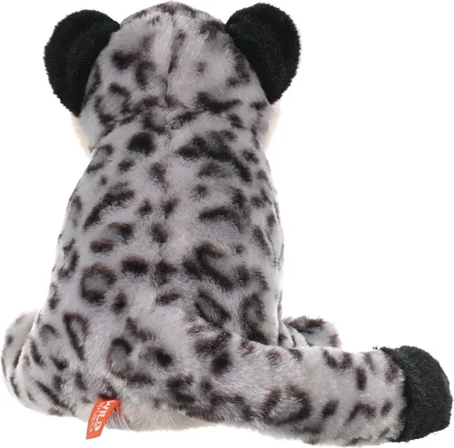 Miniatura 3 de Wild Republic Leopardo de la nieve, Cuddlekins, animal de peluche, 12 pulgadas, regalo para niños, juguete de peluche, relleno es botellas de agua
