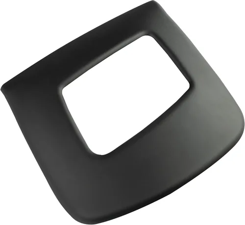 Miniatura 5 de DashSkin HUD - Cubierta de bisel compatible con Chevrolet Corvette 1997-2004 en negro, piel de bisel de salpicadero, tapa de plástico moldeado duro