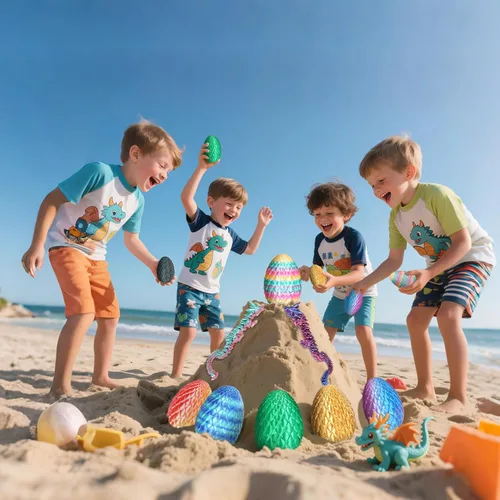Miniatura 9 de Huevos de dragón pequeños con dragón en el interior, regalos divertidos sorpresa impresos en 3D para niños, juguetes articulados de dragón