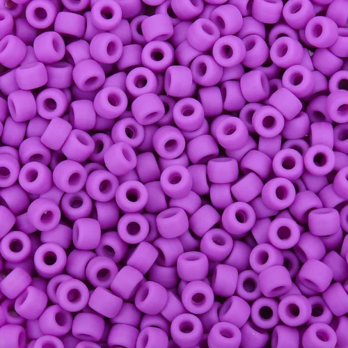 Miniatura 16 de 300 piezas de cuentas de pony de silicona para trenzar el cabello, colores negros 6 * 9 mm cuentas de kandi suaves para hacer pulseras, bolígrafos