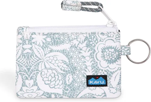 Miniatura 56 de KAVU Stirling Cartera delgada de lona de algodón con cremallera de doble cara