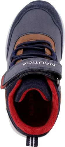 Miniatura 4 de Nautica Kids Sneakers with Adjustable Strap and Bungee Straps Comfortable Casual Shoes for Boys and Girls (ToddlerLittle Kid)