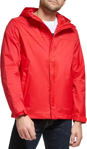 Miniatura 38 de Tommy Hilfiger Chaqueta impermeable con capucha, transpirable, ligera, para hombre