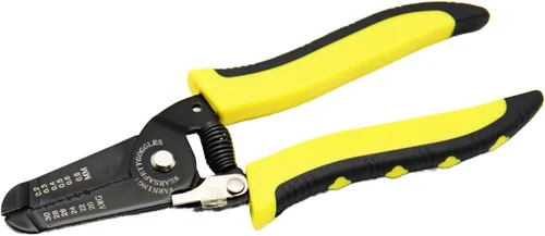 Miniatura 8 de TMAX 8-20 AWG Herramienta profesional para engarzar cables, cortador de alambre, crimpadora de cables, pelacables, herramientas de cableado