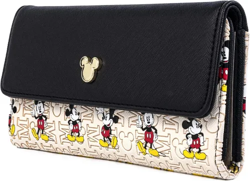 Miniatura 3 de Loungefly Disney Mickey Mouse Hardware - Cartera de piel sintética