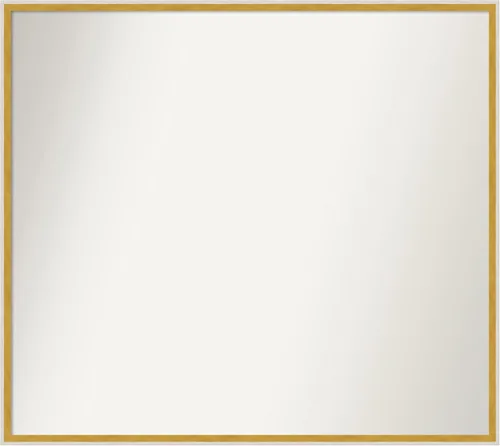Miniatura 316 de Amanti Art Espejo de baño blanco para sobre el fregadero, 32 x 45 pulgadas, espejo de tocador rectangular blanco esbelto, marco de madera moderno