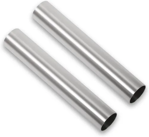 Miniatura 12 de Codo de 180 Grados 1.5 Pulgadas 38mm OD Tubo de Aleación de Aluminio para Intercooler, Tubería de Admisión de Aire, Radio 1.5D, Acabado Cepillado