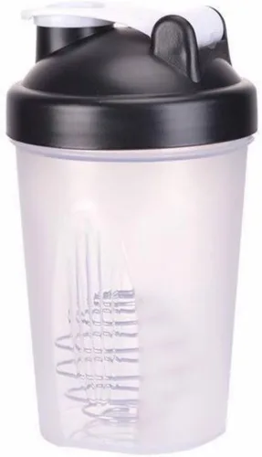Miniatura 8 de BKDRL Botella agitadora para proteína en polvo con parte superior de bucle clásico y libre de BPA, tapa de rosca segura, tapa abatible que se 16