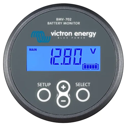 Miniatura 7 de Victron Energy BMV-700 Monitor de Batería con Shunt y Pantalla - 6.5-95 VDC - Gris