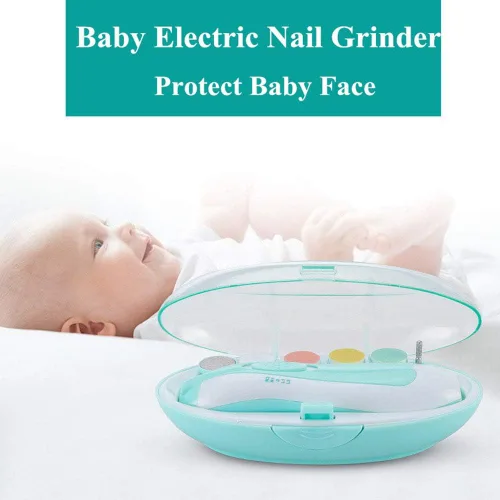 Miniatura 5 de Limpiador de uñas para bebés – Kit de cortaúñas eléctrico seguro – recortador de uñas para recién nacido o para niños y niñas de los pies – funciona