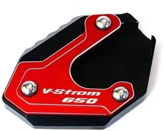 Miniatura 15 de TEMKIN W for Suzuki V-Strom 650/XT VSTROM 650 DL650 2004-2022 2021 Motorcycle CNC Kickstand Foot Side Stand Extension Pad Support Plate Y
