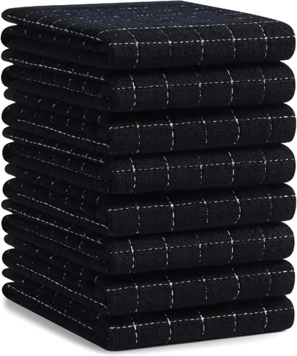 Miniatura 89 de Homaxy Paños de cocina 100% algodón de felpa, toallas de cocina ultra suaves y absorbentes para la cocina, adecuadas para secar y lavar platos
