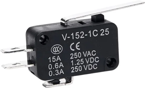 Miniatura 8 de HEXEH Interruptor de límite Micro Interruptores de viaje de límite de contacto plateado autorreset momentáneo V-15 V-151 V-152 V-153 V-154 V-155