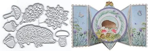 Miniatura 6 de DzIxY Adorables troqueles de corte de metal para valla de ovejas para hacer tarjetas, juegos de troqueles de papel en relieve, plantillas para 17