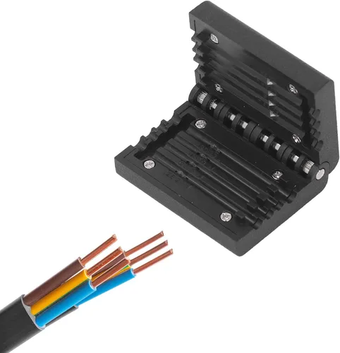 Miniatura 5 de Pelacables de fibra óptica, cortadora de tubo de cable de 0.059-0.130 in, pelacubos sueltos, separador de tubo de fibra óptica, separador de cable