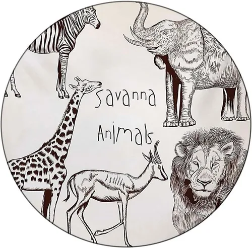 Miniatura 9 de Mantel elástico, mantel de tela decorativa de animales, caballos que corren simbolizan la pasión y el apetito por la libertad, se adapta a mesas