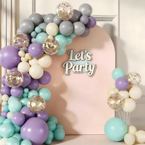 Miniatura 16 de Kit de arco de guirnalda de globos de béisbol, arco de globos azul marino y rojo nude con guante de béisbol, globos de aluminio para niños y niñas
