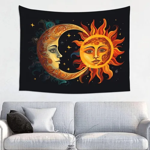 Miniatura 18 de Nameapo Tapiz para mujeres y niñas africanas para dormitorio, tapiz colgante de pared para sala de estar, dormitorio, manta para decoración