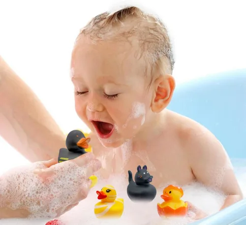 Miniatura 3 de 36 patos de goma de Halloween, accesorios para baby shower, juguetes de baño para niños, regalos de fiesta de Halloween, intercambio de regalos