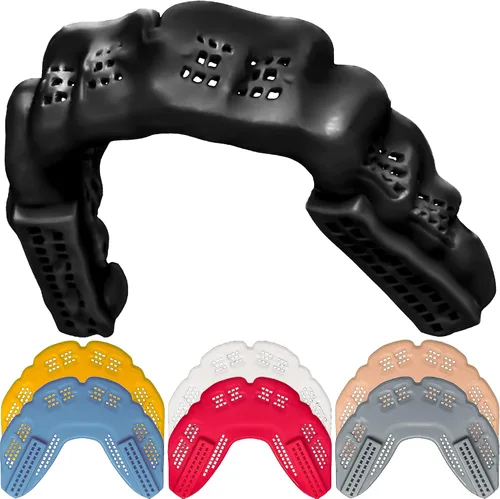 Miniatura 11 de ¡El protector bucal Bulletproof MMA para boxeo es 3 veces más fuerte! Protector bucal para lucha, protector bucal para artes marciales, karate, muay