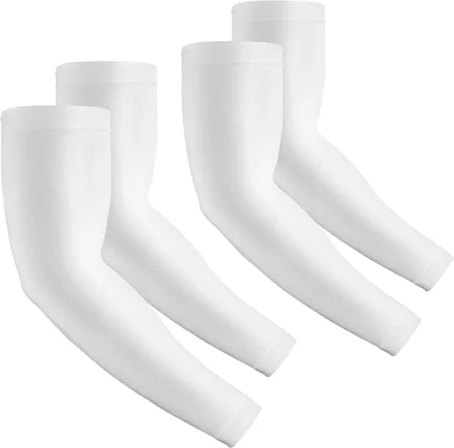 Miniatura 9 de 2 pares de mangas de compresión con protección UV para hombres, mujeres y jóvenes, cubierta de tatuaje, UPF 50