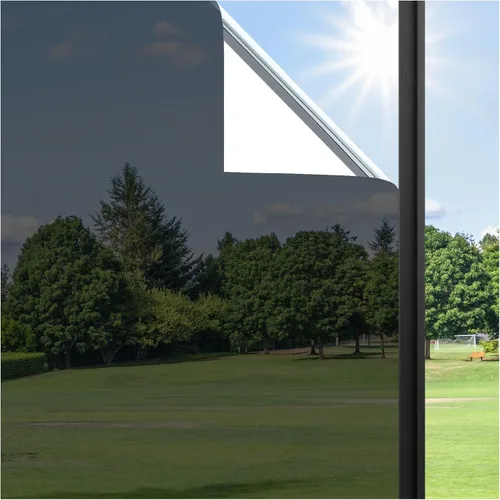 Miniatura 13 de Haton Película de privacidad unidireccional para ventana, tintado de ventana para el hogar, bloqueo UV solar, control de calor, película reflectante