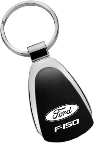 Miniatura 2 de AU-TOMOTIVE GOLD, INC. Llavero con licencia oficial de lágrima para Ford F-150 (negro)