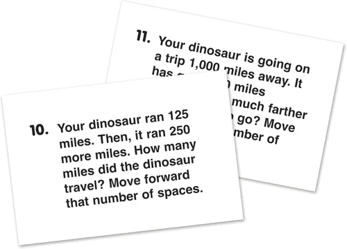 Miniatura 4 de Juego de mesa Dino Math Tracks de Learning Resources