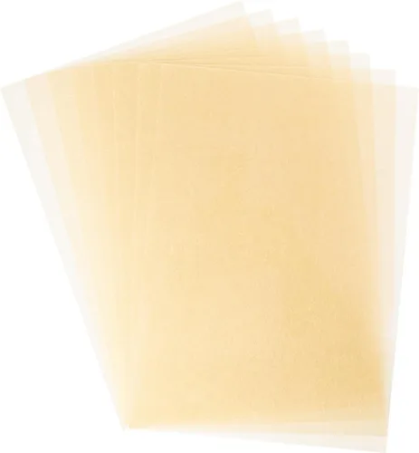 Sizzix Plástico retráctil metálico dorado | 8 hojas | Fabricación de joyas, etiquetas de regalo, colgantes, llaveros, decoración del hogar y más