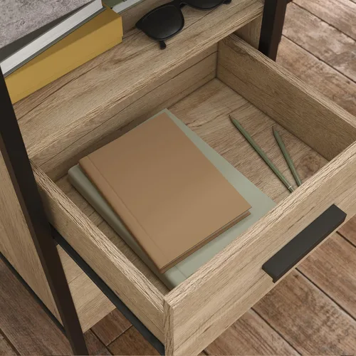 Miniatura 4 de Sauder Market Commons - Escritorio en L de madera y metal en roble Prime