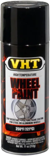 Miniatura 13 de VHT - Lata de pintura para ruedas. Negro brillante