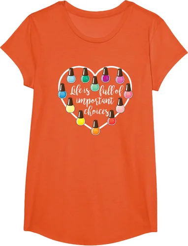 Miniatura 37 de Life Is Full Of Important Choices - Camiseta de regalo para esmalte de uñas