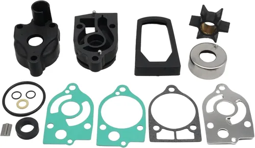 Miniatura 3 de 77177A3 Kit de impulsor de bomba de agua con impulsor 20268 para Mercury y para motores fueraborda Mariner de 2 ciclos 30-70 HP que reemplaza
