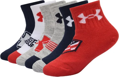 Miniatura 11 de Under Armour Calcetines Quarter para Niña Azul